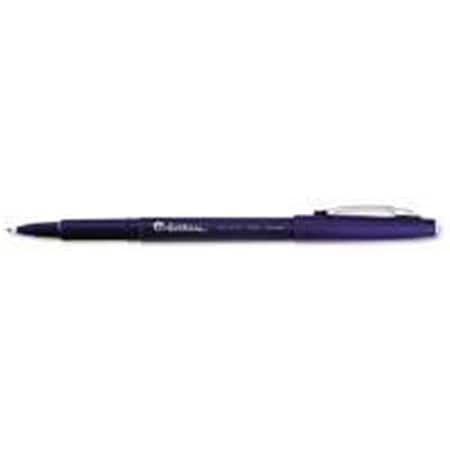 Coolcrafts UNV50501 Porous Point Stick Pen- Blue Ink- Medium- Dozen CO3245853